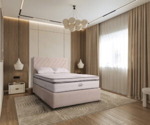 HIGGYS 3000 mattress bedroom setting angle