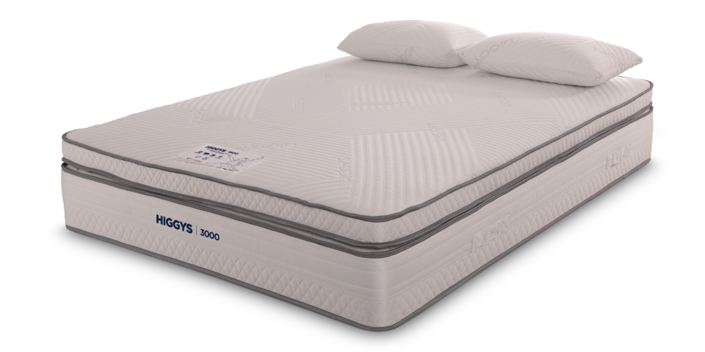 Higgys 3000 Mattress with Pillows